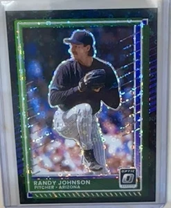2025 Donruss OPTIC BLACK CIRCLES PRIZM Randy Johnson #65 DIAMONDBACKS - Picture 1 of 2