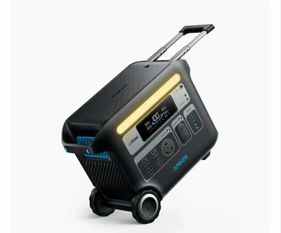 Central Eléctrica Portátil Anker SOLIX F2000 2400W Generador Solar 2048Wh |Reacondicionado Foto 1 de 4