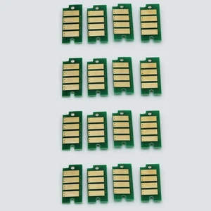 16 reset chipów z tonerem 4 zestawy (C, M, Y, K) do Xerox Phaser 6010 6000 Workcentre 6015 - Zdjęcie 1 z 4