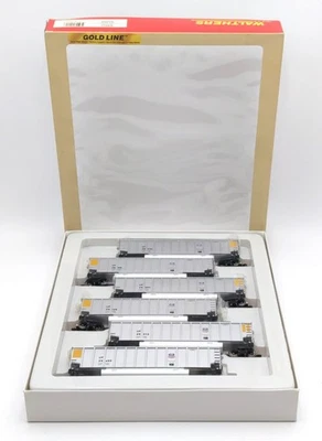Walthers 932-5345 HO Union Pacific Bethgon Hopper (Pack of 6) EX/Box - Image 1 of 2