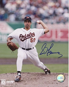 SID FERNANDEZ BALTIMORE ORIOLES ACCIÓN FIRMADA 8x10 Foto 1 de 1