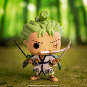 FUNKO POP ANIMATION ONE PIECE RORONOA ZORO #923 WANO KUNI VINYL FIGURE 9CM NUOVO - Foto 1 di 3