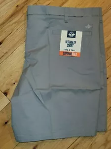 Dockers Ultimate chino shorts NWT mens big & tall 50 gray straight leg stretch - Picture 1 of 2