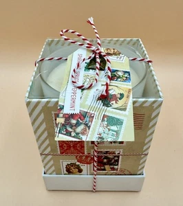 Vela de Navidad Haven St. Candle Co. de abeto brillante y menta 5,6 oz nueva en caja - Imagen 1 de 3