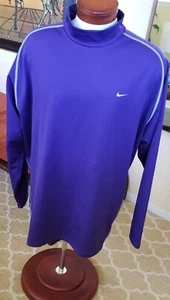 NEW Team Nike Men's Insulated Pullover Size 2XL Dark Purple - Picture 1 of 4