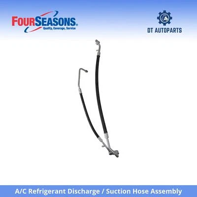 For 1990 GMC R3500 A/C Refrigerant Discharge / Suction Hose Assembly 4 Seasons - Image 1 of 4