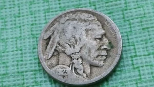 1923-S 5C Buffalo Nickel, fine details nice US coin. #JY120 - Picture 1 of 6