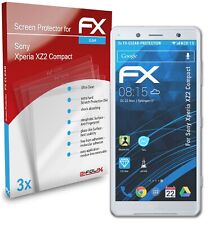 atFoliX 3x Película Protectora para Sony Xperia XZ2 Compact transparente