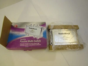 RadioShack Satellite Passive Multi-Switch 3-In/4-Out Dual-LNB #16-2571 (R9) - Picture 1 of 1