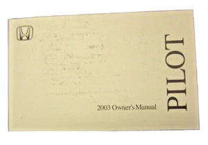 Juego de libros de guía manual para propietarios Honda Pilot 2003 ⭐con estuche⭐ - Imagen 1 de 8