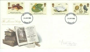 FDC SPD Great Britain Scott# The Linean Society 1988 - Picture 1 of 1
