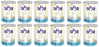 24x SMA Lactose Free 400g Advanced Gold System Infant Milk Formula & Omega 3 & 6 - Image 1 of 2