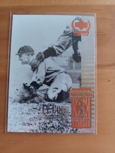 Ty Cobb 1999 UpperDeck Century Legends Gold Plated Base