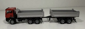 Camion Herpa H0 301909 MAN NUOVO & IMBALLO ORIGINALE - Foto 1 di 6