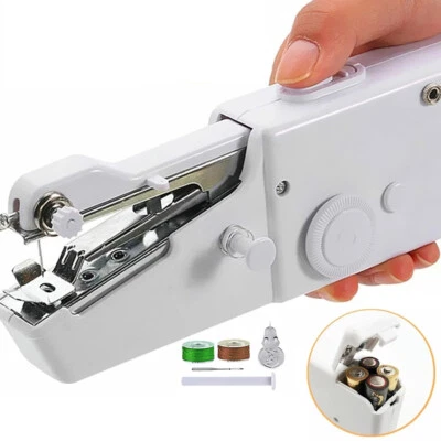 Small Handheld Manual Sewing Machine Household Needlework Cordless Handwork Tool - image 1 of 4