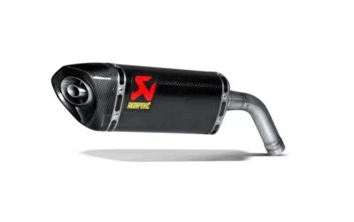 S-H125SO1-HAPC - Silencer Exhaust Akrapovic Slip-On Carbonio Honda MSX 125/GROM Foto 1 de 4