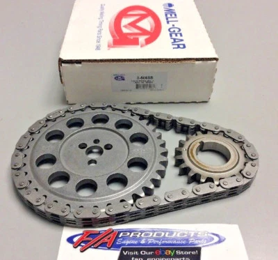 Juego de sincronización de motores GM Chevrolet 262 350 1987-2002 4,3 5,7 V6 V8 Melling 3-506SB Foto 1 de 4