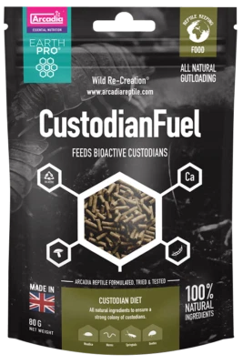Arcadia EarthPro CustodianFuel 80gr. Specialfutter für Asseln & Springschwänze