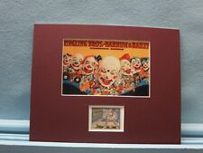 Honoring the Ringling Brothers Circus and the Circus Clown  stamp