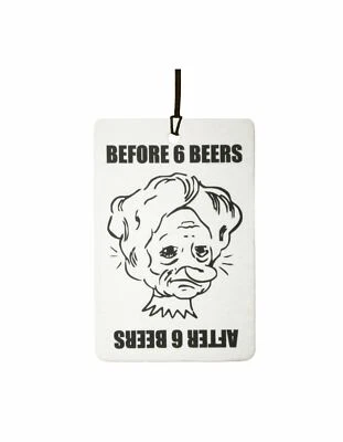 AAF Before And After 6 Beers Car Air Freshener