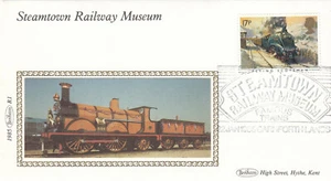 Famous Trains GB Benham FDC #2 Steamtown Carnforth 1985 (138866) - Picture 1 of 1