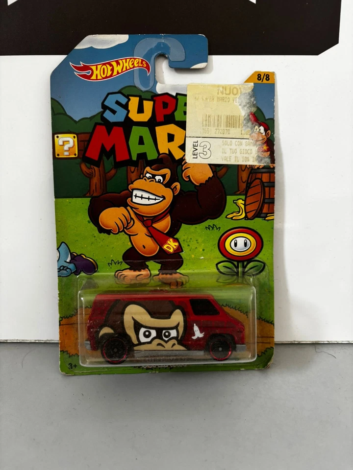 Hot Wheels Super Mario Donkey Kong Super Van - Immagine 1 di 1