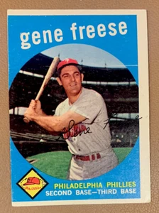 1959 TOPPS BASEBALL #472 GENE FREESE - Picture 1 of 2