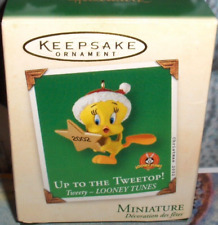 Up To The Tweetop`2002`Miniature-Tweety Loves To Fly High,Hallmark Ornament-SALE