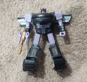 Transformers Earthrise Barricade complete Hasbro Dominus Criminal Pursuit - Picture 1 of 2