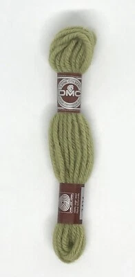 3 PC NEW DMC 7424 Drab Olive Laine Colbert Tapestry Embroidery Wool 8 m - Image 1 of 2