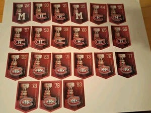 2011-12 Panini The Stanley Cup Banner Collection  Montreal Canadiens Lot of 21 - Imagen 1 de 12