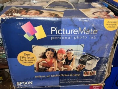  Epson PictureMate Personal Photo Lab w/ photo ink - Image 1 of 3