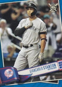 GIANCARLO STANTON 2019 TOPPS BIG LEAGUE BLUE PARALLEL #236 YANKEES - Picture 1 of 1