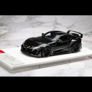 Make Up 1:43 TOYOTA GR SUPRA TRD 3000GT Concept Diecast Car Model Black Metallic - Bild 1 von 3