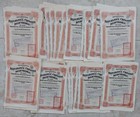 Set 36 chineses bond Gvt République Chinoise  1920 CHEMIN DE FER Chine China