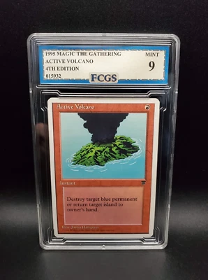 Active Volcano Magic Chronicles - Graded 9 [FCGS] MINT - Image 1 of 2
