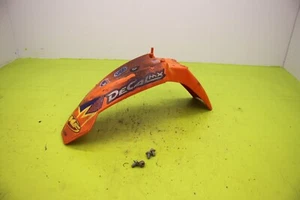 2002-2008 KTM 50 SX Mini Front Fender Orange Plastic Original OEM 4510010000 - Bild 1 von 12