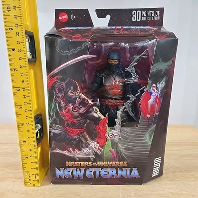 MASTERS OF THE UNIVERSE MASTERVERSE NEW ETERNIA NINJOR ACTION FIGURE NEW - Image 1 of 4