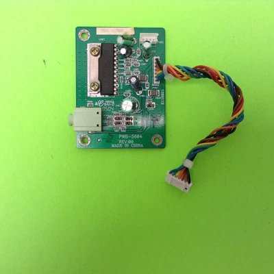 Viewsonic VG900B Monitor Audio Input Board Port Board PWB-5604 (with Cable) - Image 1 of 2