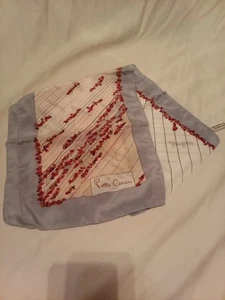 Sciarpa Pierre Cardin 100% seta Parigi rara design designer sciarpa Francia 48 pollici - Foto 1 di 4