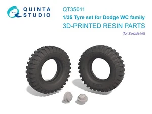 Quinta Studio 1/35 Dodge WC Family Reifensatz (Zvezda) - Picture 1 of 9