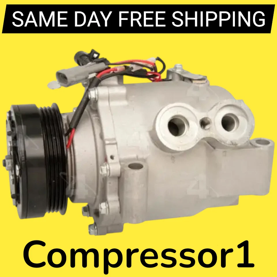 AC Compressor For Chevrolet SSR Trailblazer, GMC Envoy Buick Rainier, Ascender - Image 1 of 3