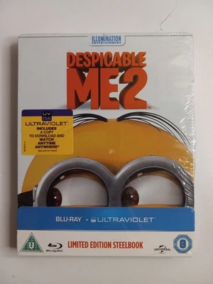 Despicable Me 2 - Limited Edition Steelbook Blu-Ray Region Free 2013 - SEALED - Image 1 of 2