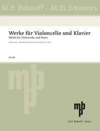 Works for Cello and Piano Nikolai Rimsky-Korsakov Book [Softcover] Cello and Pia - Image 1 of 3