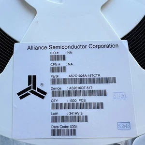 AS7C1026A-15TC CMOS SRAM TSOP44 X 5 PIEZAS NUEVO - Imagen 1 de 3