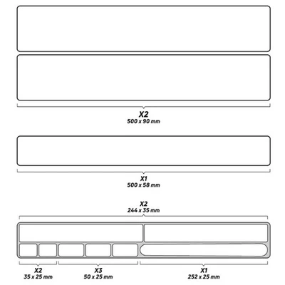 Zéfal Zebal Skin Armor Mate XL - Protector de cuadro de bicicleta transparente autoadhesivo Foto 1 de 2