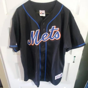 New York Mets Vintage Russell Athletic MLB Baseball Trikot Größe L alles genäht - Bild 1 von 5