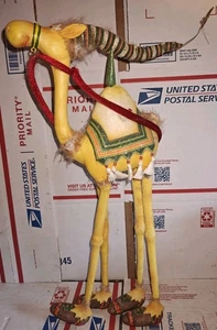 Department 56 Patience Brewster Krinkles 15.5” Retired Happy Harold The Camel - Picture 1 of 8