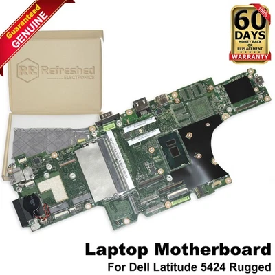 Dell Latitude 5420 5424 Rugged Motherboard i3-7130U 2.7GHz Dual-Core VCG31 - Image 1 of 4