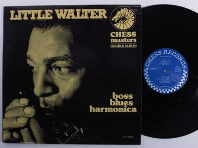 LITTLE WALTER Boss Blues Harmonica CHESS 2XLP VG++ x - Image 1 of 2